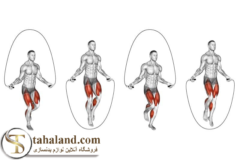 - تمرینات هوازی با طناب زدن 